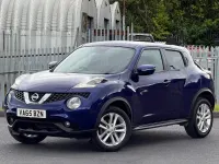 Used Nissan Juke N-Connecta 115 HP (84 kW) 2016 Blue SUV