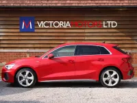 Used Audi A3 S-Line 150 HP (110 kW) 2020 Red Sedan