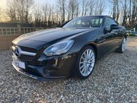 Used Mercedes SLC200 AMG line 184 HP (135 kW) 2017 Black Cabriolet