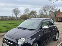 Used Fiat 500 Lounge 2014 Black Hatchback