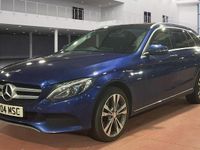 Used Mercedes C350e Premium Plus 2016 Blue Estate