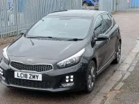 Used Kia Ceed GT-Line 134 HP (98 kW) 2018 Black Hatchback
