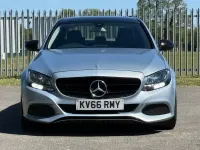 Używany Mercedes C200 SE 184 KM (135 kW) 2016 Srebrny Sedan/Limuzyna