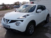 Used Nissan Juke Tekna 2017 White SUV