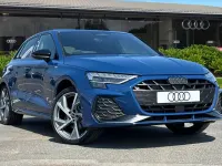 New Audi A3 Sportback Black Edition 150 HP (110 kW) 2026 Blue Hatchback