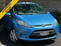 Used Ford Fiesta 96 HP (70 kW) 2010 Blue Hatchback