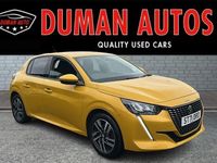 Used Peugeot 208 Allure 100 HP (73 kW) 2021 Yellow Hatchback