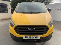 Used Ford Transit Custom 2018 Yellow