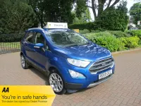 Used Ford Ecosport Titanium 125 HP (91 kW) 2019 Metallic blue SUV
