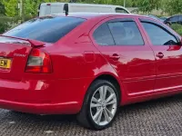 Used Skoda Octavia vRS 200 HP (147 kW) 2010 Red Hatchback