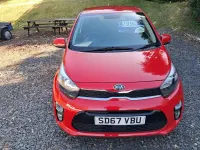 Begagnad Kia Picanto 2017 Röd Halvkombi