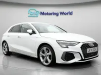 Used Audi A3 S-Line 148 HP (108 kW) 2020 White Sedan