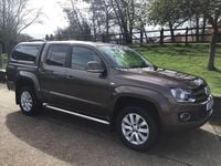 Used VW Amarok Highline 180 HP (132 kW) 2016 Brown Pickup