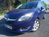 Begagnad Vauxhall Meriva 100 HK (73 kW) 2017 Blå Minibuss