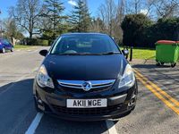 Used Vauxhall Corsa 90 HP (66 kW) 2011 Black Hatchback