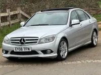 Used Mercedes C280 2008 Silver Sedan