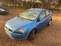 Used Ford Focus Zetec 2006 Blue Hatchback