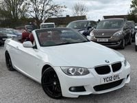 Used BMW 320 Cabriolet M Sport 2012 White Cabriolet