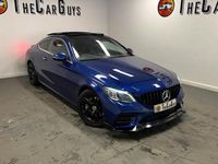 Used Mercedes C300 AMG Line Premium Plus 2020 Blue Coupe