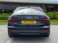 Used Audi A6 Black Edition 204 HP (150 kW) 2021 Blue Sedan