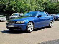 Used BMW 330 2004 Blue Cabriolet