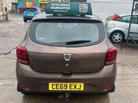 Used Dacia Sandero Essentiel 90 HP (66 kW) 2019 Brown Hatchback