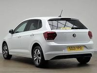 Used VW Polo Match 95 HP (69 kW) 2021 White Hatchback
