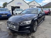 Used Audi A5 S-Line 190 HP (139 kW) 2019 Black Coupe