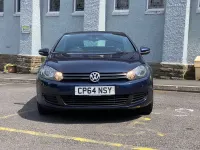 Used VW Golf Cabriolet SE 2015 Blue Cabriolet