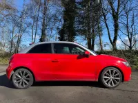 Begagnad Audi A1 Sport 2010 Röd Halvkombi