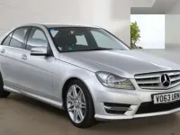 Used Mercedes C220 AMG 2013 Silver Sedan