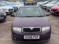 Used Skoda Fabia Elegance 75 HP (55 kW) 2006 Mauve/purple Hatchback