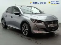 Used Peugeot e-208 GT-line 100 kW (136 HP) 2020 Grey Hatchback
