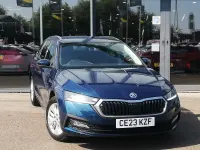 Used Skoda Octavia SE Technology 110 HP (80 kW) 2023 Blue Estate