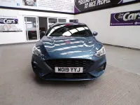 Used Ford Focus ST-Line 120 HP (88 kW) 2019 Blue Hatchback