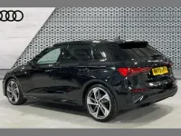 Used Audi A3 Black Edition 147 HP (108 kW) 2023 Black Sedan