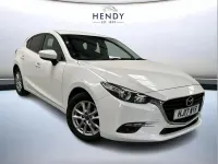 Used Mazda 3 117 HP (86 kW) 2017 White Hatchback