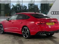 Used Audi S5 Black Edition 341 HP (250 kW) 2022 Red Coupe