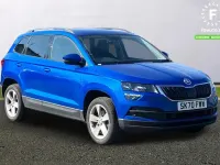 Używany Skoda Karoq SE 150 KM (110 kW) 2020 Niebieski SUV