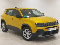 Used Jeep Avenger Summit 100 HP (73 kW) 2025 Yellow SUV