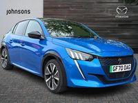 Used Peugeot e-208 GTi 100 kW (136 HP) 2020 Blue Hatchback