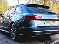 Used Audi A6 Black Edition 272 HP (200 kW) 2016 Grey Estate