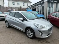 Used Ford Fiesta Zetec 100 HP (73 kW) 2018 Silver Hatchback