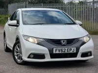 Used Honda Civic ES 150 HP (110 kW) 2012 White Hatchback