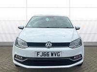 Used VW Polo Match 90 HP (66 kW) 2016 White Hatchback