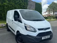 Used Ford Transit Custom 100 HP (73 kW) 2016 White Van