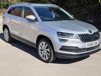 Used Skoda Karoq SE L 116 HP (85 kW) 2019 Silver SUV