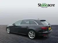 Used Audi A4 S-Line 190 HP (139 kW) 2018 Black Estate