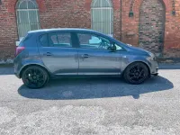 Used Vauxhall Corsa Design Edition 89 HP (65 kW) 2008 Blue Hatchback