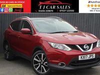 Used Nissan Qashqai Tekna 2017 Red SUV